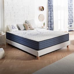 Naturalex PerfectDream — hybride ressorts + latex bi-alvéolaire, 26 cm